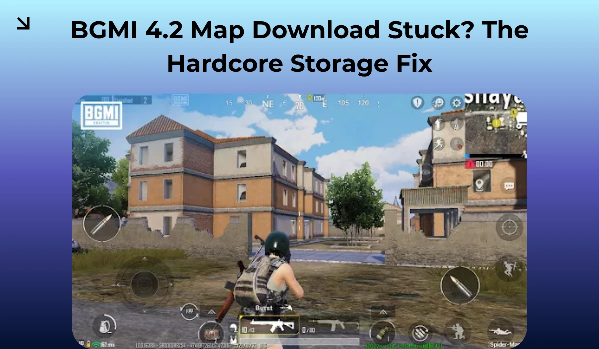BGMI 4.2 Map Download Stuck? The Hardcore Storage Fix