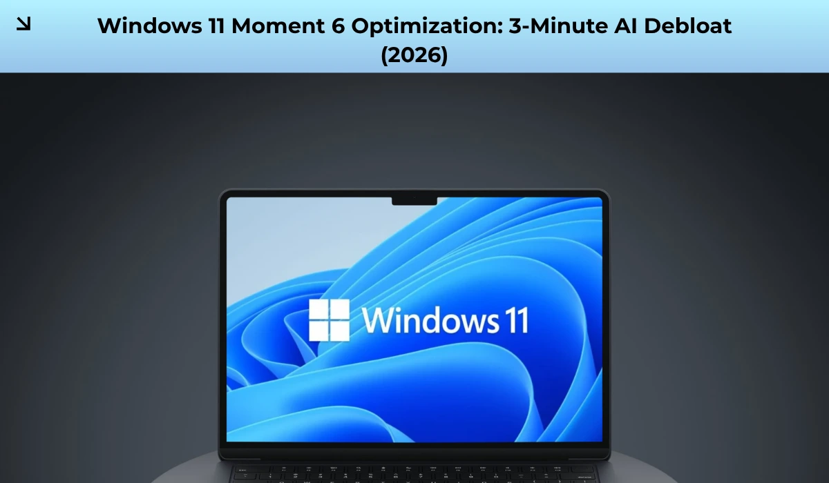 Windows 11 Moment 6 Optimization: 3-Minute AI Debloat (2026) 